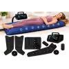 Aparat de presoterapie pentru drenaj limfatic si masaj Alhena® M-PRO 3001, 4 X 8 camere de compresie aer, 6 moduri de tratament, 30-250 mmHg + saltea drenaj limfatic XL